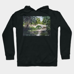 Ribadiso Bridge - Camino de Santiago Hoodie